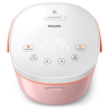 PHILIPS 飞利浦 HD3070/00 电饭煲 2L 粉色 图3