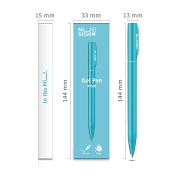 NUSIGN 纽赛 转动式中性笔 0.5mm *7件 图3