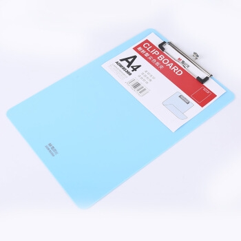 M&G 晨光 ADM95369 耐折型A4板夹 蓝色 *6件 图2