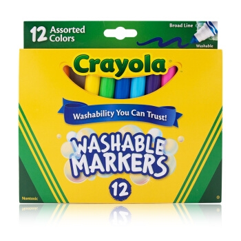 Crayola 绘儿乐 58-8825 水彩笔套装 12色 *4件 图2