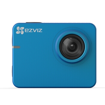 EZVIZ 萤石 S2 行车版 运动相机 蓝色 图1