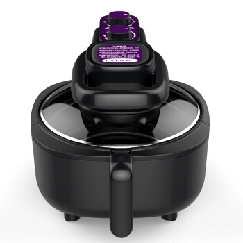 12日0点： LIVEN 利仁 KZ-J5000B 空气炸锅 5L +凑单品 图2