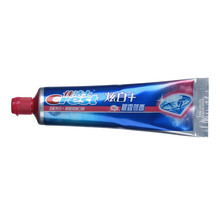 京东PLUS会员： Crest 佳洁士 炫白 晨露荷香牙膏 180g 图2