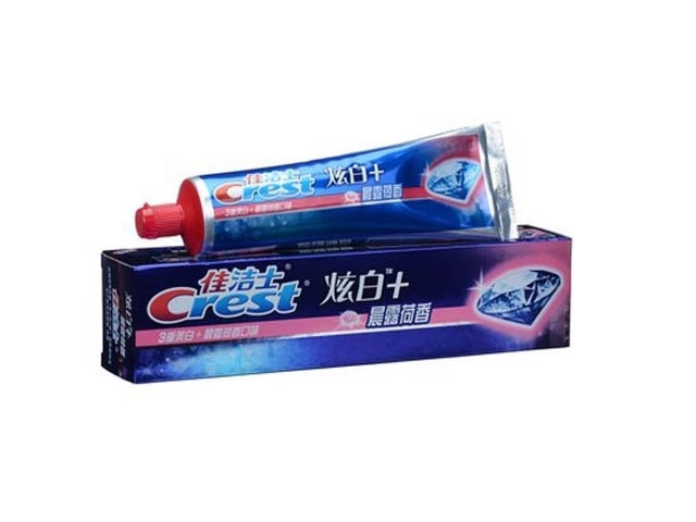 京东PLUS会员： Crest 佳洁士 炫白 晨露荷香牙膏 180g 图1