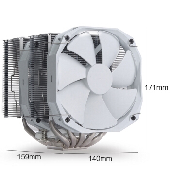 PHANTEKS 追风者 TC14PE CPU散热器 白色 图3