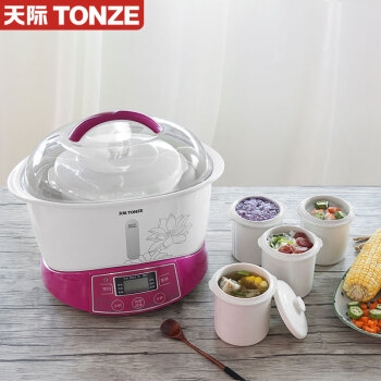 TONZE 天际 DGD-32EBG 电炖锅 3.2L 1锅5胆 图5