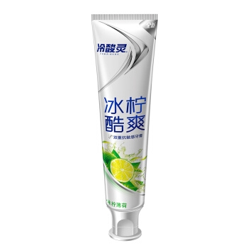 冷酸灵 双重抗敏感牙膏 130g 冰柠酷爽 *17件 图2