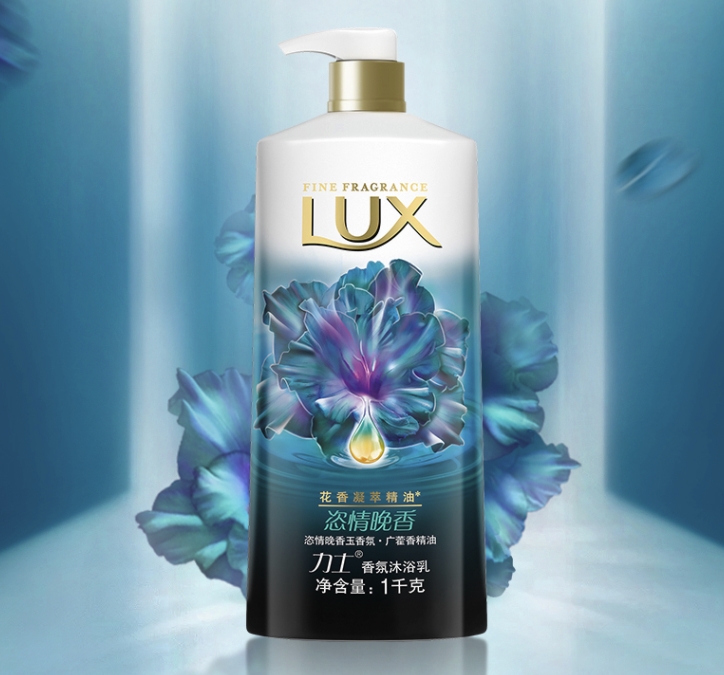 LUX 力士 恣情晚香 精油香氛沐浴乳 1kg *6件 图4