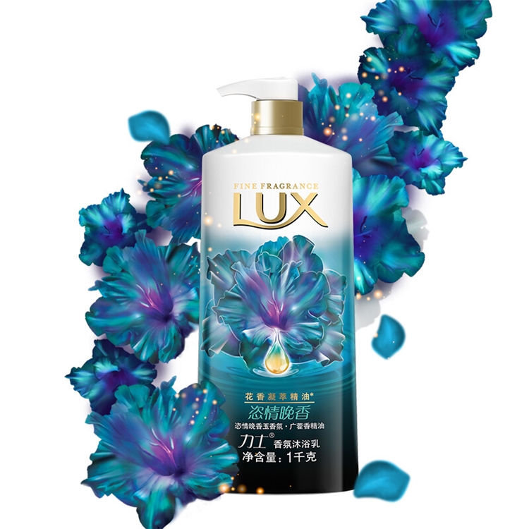 LUX 力士 恣情晚香 精油香氛沐浴乳 1kg *6件 图2