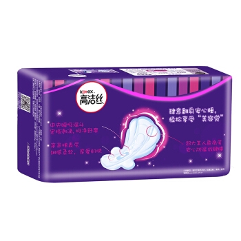 18日0点： kotex 高洁丝 夜用卫生巾放肆睡 420mm 8片 图4