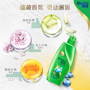 Rejoice 飘柔 洗发水套装 500ml*3瓶 *3件 图4