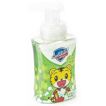 京东PLUS会员: Safeguard 舒肤佳 巧虎洗手液 青苹果香 225ml*6+沁爽柠檬 泡沫洗手液 225ml*6 图4