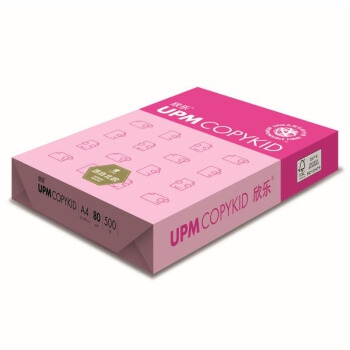UPM 桃欣乐 80克 A4 复印纸 500张/包 5包/箱（高白） 图2