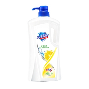 Safeguard/舒肤佳 柠檬清新沐浴露 1000ml(赠洗衣液 600g) 图3
