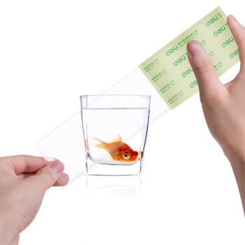 deli 得力 30369 高透封箱胶带 60mm*100y*50um(91.4米) 单卷装 图4