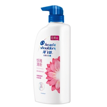 Head & Shoulders 海飞丝 去屑恬雅清新洗发露 450ml *6件 图2