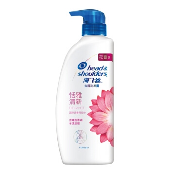 Head & Shoulders 海飞丝 去屑恬雅清新洗发露 450ml *6件 图1