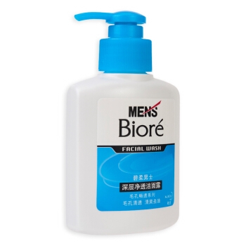 Biore 碧柔 男士深层净透洁面露 150ml *6件 图2