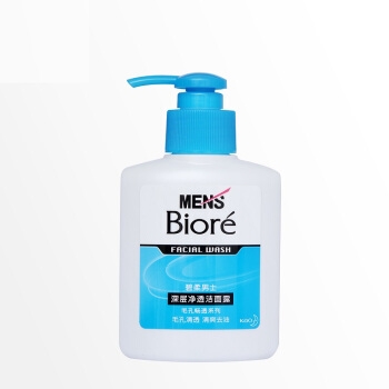 Biore 碧柔 男士深层净透洁面露 150ml *6件 图1