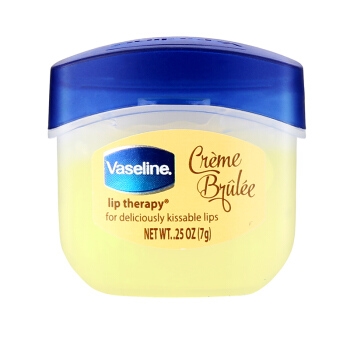 京东PLUS会员： Vaseline 凡士林 经典修护润唇膏（焦糖布丁味）7g *5件 图1