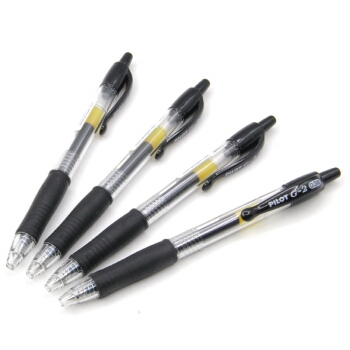 京东PLUS会员： PILOT 百乐 BL-G2-38 按动中性笔 黑色 0.38mm 12支装 *5件 图2
