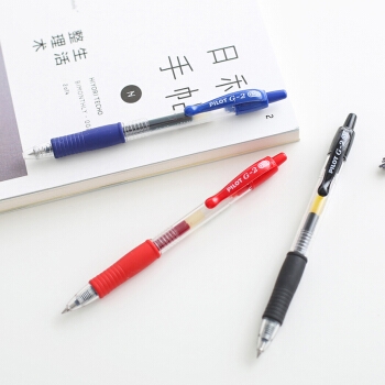 京东PLUS会员： PILOT 百乐 BL-G2-38 按动中性笔 黑色 0.38mm 12支装 *5件 图5