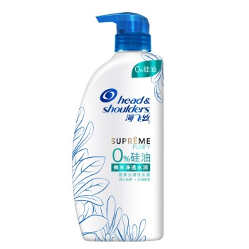 Head & Shoulders 海飞丝 无硅油致美微米洗发水 750ml *3件 图2