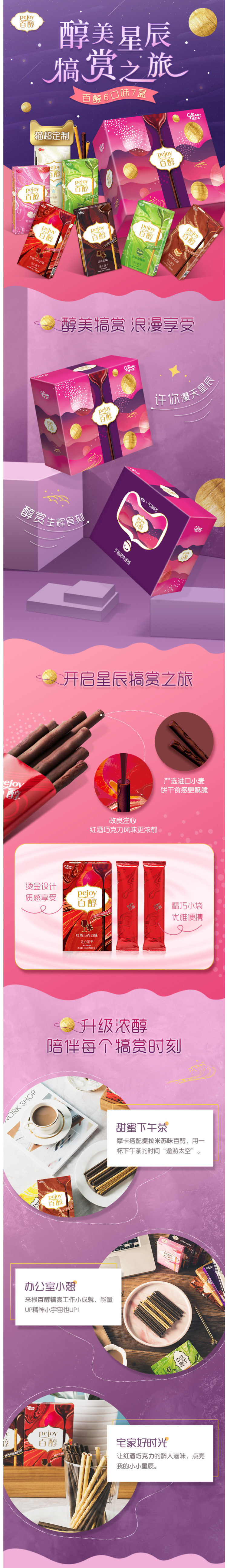格力高 百醇醇美星赏礼盒 6口味7盒 图1