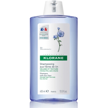 KLORANE 康如亚麻空气丰盈洗发露 400ml *4件 图1