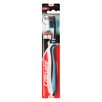 高露洁（Colgate） 适齿炭牙刷 4支 （适齿刷毛 深入深洁）（新老包装随机发） 图2