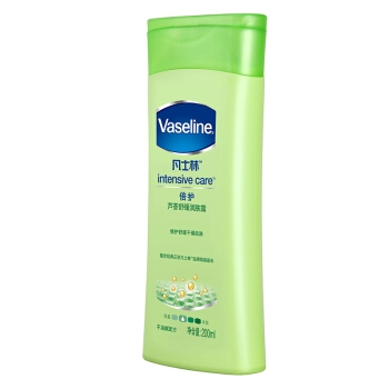 京东PLUS会员： Vaseline 凡士林 倍护系列芦荟舒缓润肤露 200ml *4件 图5