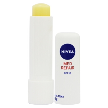 NIVEA 妮维雅 润唇膏 修护型 4.8g *4件 图5