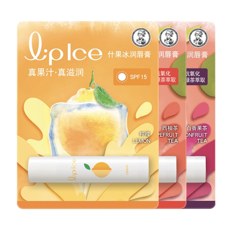 京东PLUS会员： Mentholatum 曼秀雷敦 什果冰润唇膏 spf15 3.5g 柠檬 *3件 图5