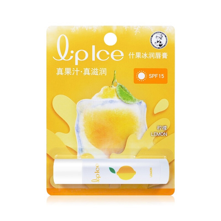 京东PLUS会员： Mentholatum 曼秀雷敦 什果冰润唇膏 spf15 3.5g 柠檬 *3件 图4