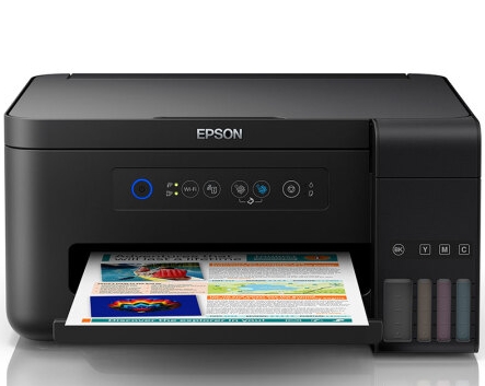 1日0点： EPSON 爱普生 L4158 墨仓式 彩色无线喷墨一体机 图1