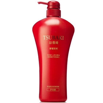 京东PLUS会员: TSUBAKI 丝蓓绮 奢耀柔艳 护发素 750ml *3件 图1