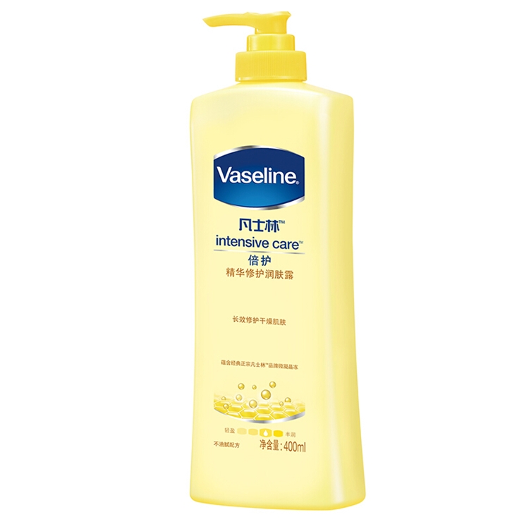 京东PLUS会员： Vaseline 凡士林 倍护 精华修护润肤露 400ml *5件 图3