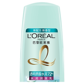 欧莱雅（LOREAL）透明质酸水润润发乳200ml（无硅油）（新老包装随机发货） 图3