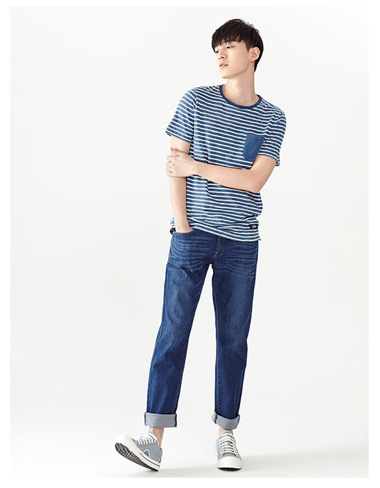 凡客诚品 男弹力牛仔裤 YKK拉链 图6