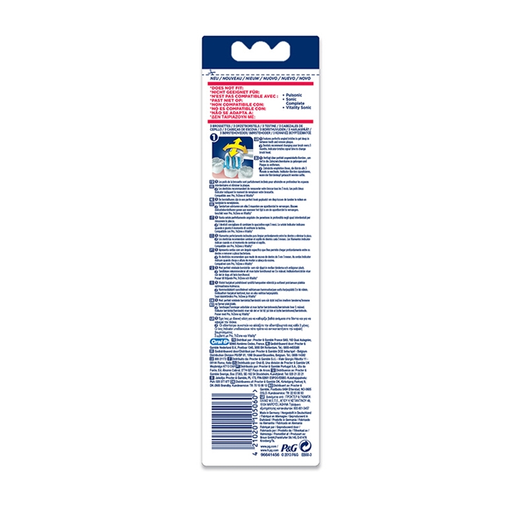 7日0点： Oral-B 欧乐-B EB50 多角度清洁型刷头 3支装 图3