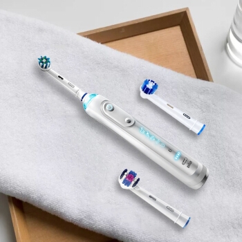 Oral-B 欧乐-B ibrush9000plus 电动牙刷 白色 *2件 图4