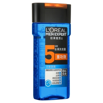 欧莱雅 （LOREAL） 男士去屑洗发露(活泉劲爽) 200ml（新老包装随机发货） 图2