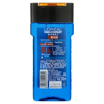 欧莱雅 （LOREAL） 男士去屑洗发露(活泉劲爽) 200ml（新老包装随机发货） 图3