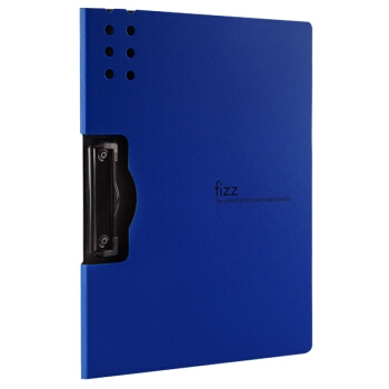 fizz 飞兹 A6380 A4横式加厚文件夹板 深蓝 *3件 图4