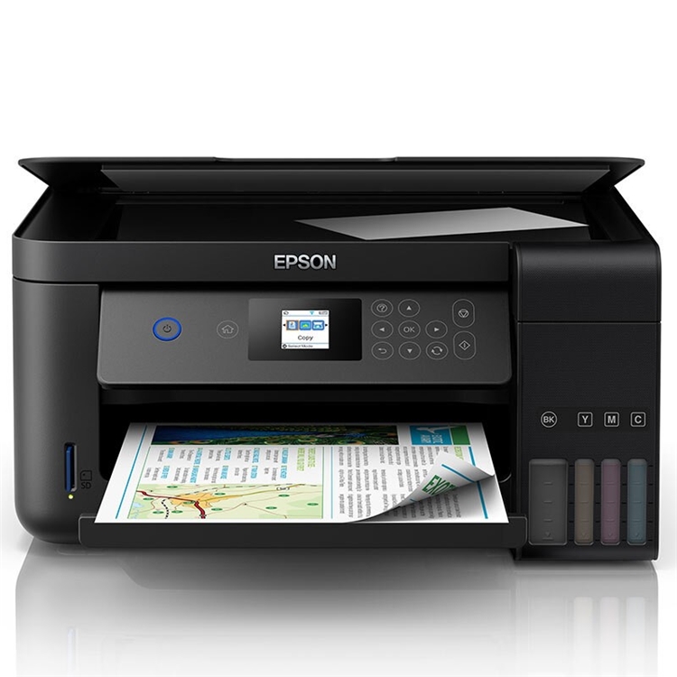 8日0点： EPSON 爱普生 L4168 墨仓式 彩色无线打印一体机 深邃黑 图4