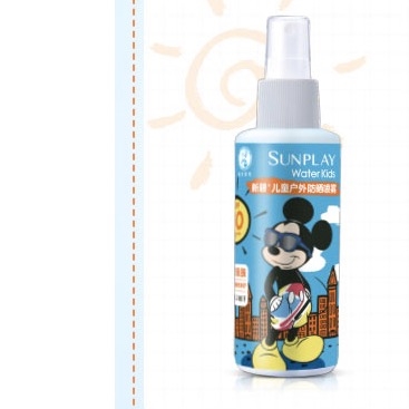 Mentholatum 曼秀雷敦 新碧 儿童户外防晒喷雾 120ml(赠化妆镜) *6件 图3