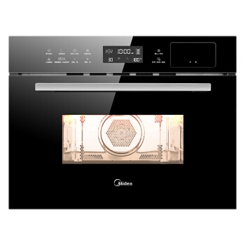 Midea 美的 TQN34FBJ-SA 电烤箱 黑色 34L 触摸式 图2