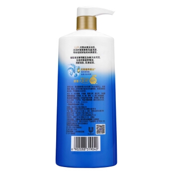 京东PLUS会员： LUX 力士 闪亮冰爽沐浴乳 750ml *7件 图2