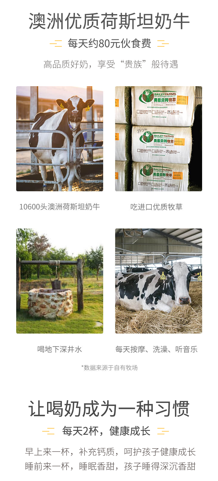 光明伊利供应商 认养一头牛 全脂纯牛奶 250ml*12盒*2箱 图4