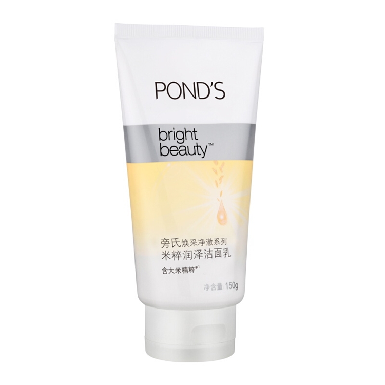 京东PLUS会员： POND'S 旁氏米粹润泽洁面乳 150g *12件 图2